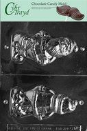 Cybrtrayd C175 3D Santa with Bag Life of the Party Chocolate Candy Mold with Exclusive Cybrtrayd Copyrighted Chocolate...