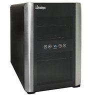 Vinotemp VT-12TEDi 12-Bottle Thermoelectric Wine Cooler, Black N2