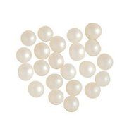 Dragees- White Sugar Pearls 4mm- 8oz