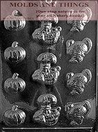 Turkey chocolate candy mold, Thanksgiving Assortment Chocolate Mold Mold and Hollow cornucopia chocolate candy... N3