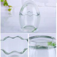 10 PCS Home Household Party Flower Pot Shape DIY Baking Jelly Cake Yogurt Mousse Storage Transparent Cup Holder... N13