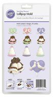 Wilton 2115-1711 Lollipop Mold, Wedding Shower 10 Cavities/5 Designs N2