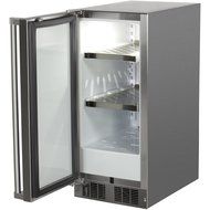 Marvel ML15BCG1RS Beverage Center, Glass Door, Right Hinge, 15-Inch, Stainless Steel N3