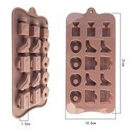 MagicMen Electric guitar silicone chocolate mold ice lattice silicone mold N28