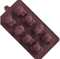 Chawoorim 12 Owls Silicone Cake Bread Chocolate Jelly Candy Baking Mould Craft Mold N2