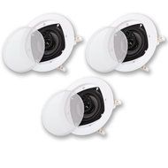 Acoustic Audio CS-IC43 In Ceiling Speakers 3 Way Home Theater 600 Watt 3 Speaker Set CS-IC43-3S