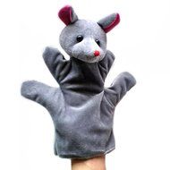 Plush Toy，BeautyVan 1pcs Animal Finger Puppet Plush Gift Toy (Beige) N9