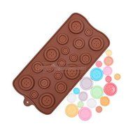 Anyana Silicone Chocolate Mold 3D Cute Button Shape Cake Decoration Tools moldes de silicona para fondant,Kitchen... N6