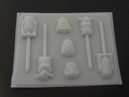Star Wonders Wars Hard Candy Lollipop Mold