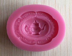 Anyana Teapot Mould 3D Silicone Mold Chocolate Fondant Cake Decorating Tools Cupcake Kitchen Tool Sugarpaste Baking... N4