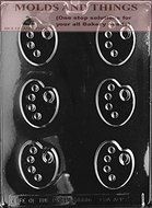 ARTIST PALETTE Chocolate Candy Mold With &copy; Candy Making Instruction -Set of 2