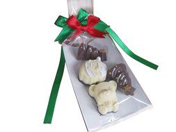 3 Pack Christmas Silicone Candy Molds. Make Cake, Chocolate, Gummies, Ice. Gingerbread House Cake Mold &amp; 2 Cute... N3