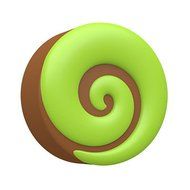 SpinningLeaf Koru Greenshoots Sandwich Cookie Mold N3