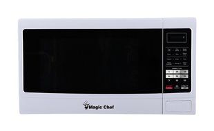 Magic Chef MCM1611W 1100W Microwave Oven, 1.6 cu. ft., White N2