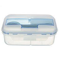 Modern Ecofriendly Outdoor Portable Microwave Lunch Box with Soup Bowl Chopsticks Spoon Food Containers 80 -1000ML N2