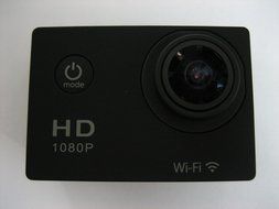 Sportcam Wifi 1080p Helmet Sports Action Waterproof Video Camera + Extra Battery. (Black) N5