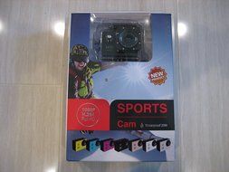Sportcam Wifi 1080p Helmet Sports Action Waterproof Video Camera + Extra Battery. (Black) N6