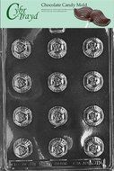 Cybrtrayd AO114 Rose Bon-Bon All Occasions Chocolate Candy Mold