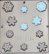 Snowflake Pieces FROZEN Movie Party Chocolate Candy Mold Christmas 2164 N2