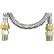 Dormont 30-3141-48b(bagged) Gas Range &amp; Gas Furnace Flex-lines (48" Gas Range, Fitted With 1/2" M.i.p. (tapped...
