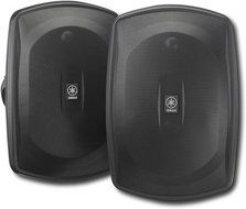 Yamaha Outdoor Speakers Best Patio 6-1/2" 2 Way Marine Deck Porch Yard Speaker System All-Weather Resistant Pair...