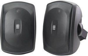 Yamaha Outdoor Speakers Best Patio 6-1/2" 2 Way Marine Deck Porch Yard Speaker System All-Weather Resistant Pair... N2