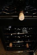 HOMEIMAGE 18 Bottle Two-Temp Zones SoftTouch Control Silent Wine Cooler - HI-18TS N3
