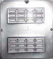 Candy Bar 5 1/2&quot; x 2 1/2&quot; x 1/2&quot; Chocolate Candy Mold Candy Making 177