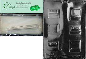 Cybrtrayd J032 Small Computer Jobs Chocolate Candy Mold N5