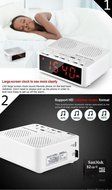 Digital Alarm Clock with Bluetooth Speaker LED Display/FM Radio/Mp3 Player/TF N6