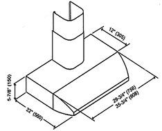 KOBE CH2236SQ-WM-1 Premium 36-inch Wall Mount Range Hood N6