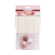 Farberware Baker's Advantage 6-Inch Cake Pop Sticks, 100 Count, White