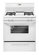 Frigidaire FFGF3011LB, 30 Inch Gas Range, Black