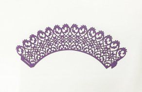 HUAL Cupcake Wrappers 50 Filigree Artistic Bake Cake Paper Cups Lace Laser Cut Liner Baking Cup Muffin Case Trays... N21