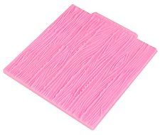 C-Pioneer 3D Tree Bark Silicone Fondant Mould Cake Decor Baking Icing Mould N5