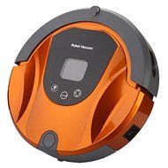 Household mute slim smart sweeping with mop cleaning robot , orange N2
