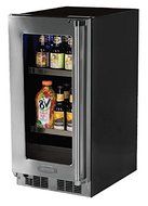 Marvel MP15BCG3LS Professional Beverage Framed Door, 15", Stainless Steel