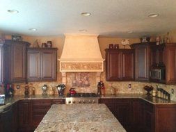 Stone Range Hood - Roman - 36"