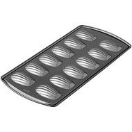 Wilton Advance - Select Nonstick 12-Cavity Madeleine Pan in Gunmetal N2