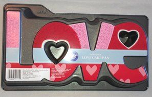 Wilton Non-stick &quot;Love&quot; Word Cake Pan 2105-1315 N2