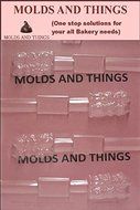 Thanksgiving Pretzel POP Chocolate Candy Mold with &copy; Molding Instruction -Set of 2 Molds