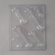 Bones: small, medium and large H127 Halloween Chocolate Candy Mold N2