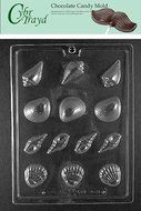 Cybrtrayd N061 Seashell Assortment Chocolate Candy Mold with Exclusive Cybrtrayd Copyrighted Chocolate Molding...