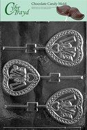 Cybrtrayd V127 Love Heart Pop Valentine Chocolate Candy Mold