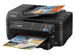 Epson WorkForce WF-2650 All-In-One Wireless Color Printer with Scanner, Copier and Fax N5