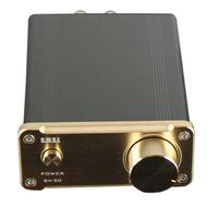 SMSL SA-50 2x50W D-AMP TDA7492 Hi-Fi Stereo Amplifier + Power Adapter - Gold N7