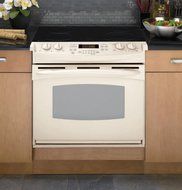 GE PD900DPCC Profile 30" Bisque Electric Smoothtop Range
