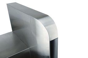 CYBER Arc Edges 36" Wall Mount Range Hood Seamless Stainless Steel Touch Panel N4