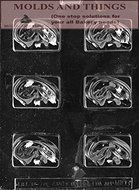 EARS chocolate candy mold Molding Instruction + Set of 2