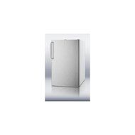 Summit FF511LBISSTBADA 4.1 cu. ft. ADA Compliant Compact Refrigerator with Automatic Defrost Adjustable Shelves...